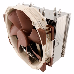 Noctua NH-U14S arvuti jahutuskomponent protsessori jahuti 12 cm pruun, roostevaba teras