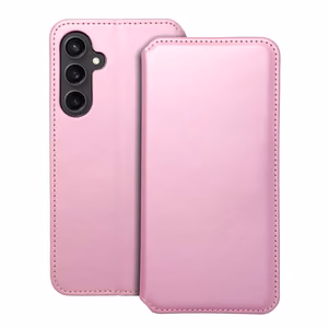 DUAL POCKET Book ümbris jaoks SAMSUNG S23 FE light roosa