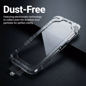 Crong EasyShield 2-Pack karastatud ekraanikaitseklaasid seadmele iPhone 17e / 16e / 14 / 13 / 13 Pro, 2 tk