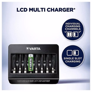 VARTA LCD MULTI CHARGER + 57681 laadija (ilma akudeta)