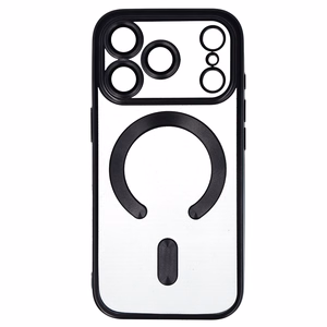 metallik MagSafe Ümbris jaoks Iphone 17 Pro must