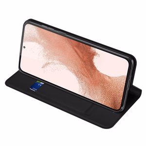 Dux Ducis Skin Pro ümbris jaoks Samsung Galaxy S23+ flip cover card wallet stand must