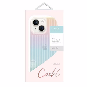 Uniq Coehl Linear ümbris jaoks iPhone 14 - iridescent