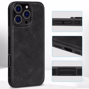 Чехол для телефона X-Level "Earl III Collection" для Apple iPhone 16 Pro чёрный