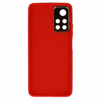 TEL PROTECT Luxury Ümbris jaoks Xiaomi Redmi Note 11 5G/Note 11S 5G/Poco M4 Pro 5G Punane
