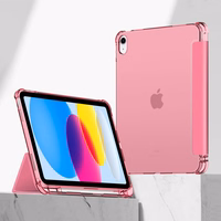 Tech-Protect SC Pen Hybrid Ümbris jaoks iPad 10 / 2022 - roosa - läbipaistev