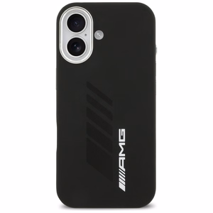 AMG Silicone Oversize Rhombs MagSafe Ümbris jaoks iPhone 17 - must