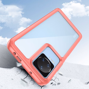 Outer Space Case Xiaomi Poco F4 5G kate paindliku raamiga punane
