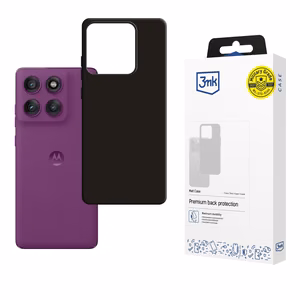 3mk Matt Ümbris jaoks Motorola Edge 60 Pro - Matt Must