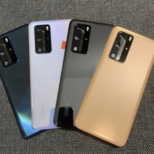 Tagakaas Ühildub Huawei P40 / Hõbedane / (koos camera lens) HQ