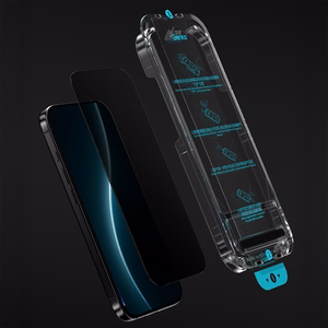 Закалённое стекло Benks Glass Warrior Privacy для iPhone 17/16 Pro чёрное