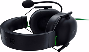 Razer Blackshark V2 X kõrvaklapid juhtmega peapael mängude mustad, rohelised
