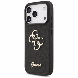 Guess Fixed Glitter Big 4G ümbris jaoks iPhone 17 Pro - must