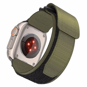 Strap to Apple Watch Forcell F-Design FA05 nylon hook-and-loop 38 / 40 / 41 mm green