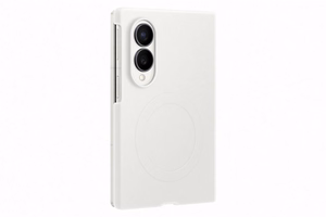 Samsung Galaxy Z Fold8 silikoonist magnetümbris 2 peegeldusvastase kilega, kreemikas