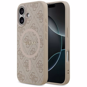 Guess 4G Ring Classic Logo MagSafe Ümbris jaoks iPhone 17 - Roosa