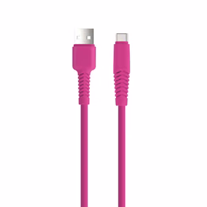 Setty kaabel USB - USB-C 1,5 m 2A KSA-C-1.526 roosa