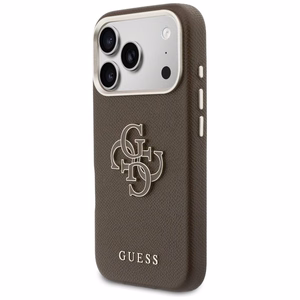 GUESS ümbris IPHONE 17 Pro jaoks GUHCP17L5PS4RGGW (PU FW Vaigu logo) pruun