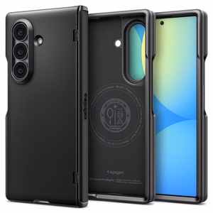 Spigen Slim Armor Pro MagSafe ümbris mudelile Samsung Galaxy Z Fold 8 Ultra – must
