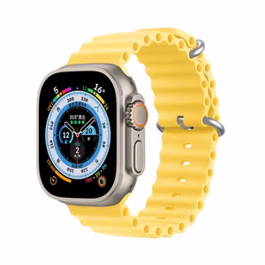 Strap Dux Ducis OceanWave Series Apple Watch 38/40/41mm kollane