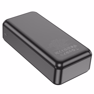 External battery Akupank Hoco J101B PD 20W+Quick Charge 3.0 22.5W 30000mAh must