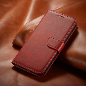 Чехол-кошелёк Xiaomi Redmi Note 14 4G красный