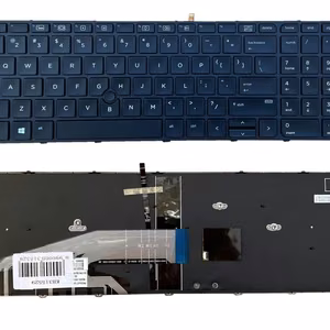 Klaviatuur HP: Probook 650 G2/G3, 655 G2/G3 taustvalgustusega