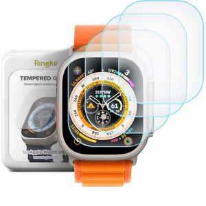 Ringke ID FC Glass 4-pack tempered glass jaoks Apple Watch Ultra 1 / 2 (49 mm)