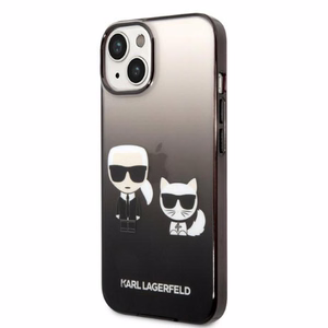 Karl Lagerfeld KLHCP14STGKCK iPhone 14 6,1 "hardcase must / must Gradient Ikonik Karl & Choupette