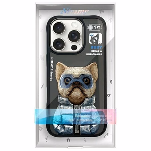 Nimmy Cool&Cute 2.0 Dog Ümbris jaoks iPhone 16 Pro Max - Must