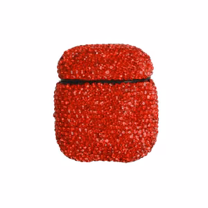 Diamonds Ümbris jaoks Airpods - Punane
