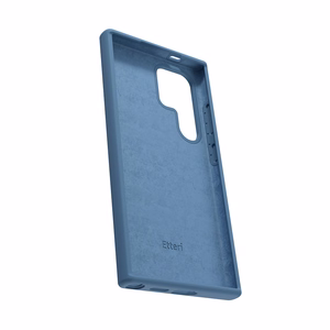 Etteri Silicone чехол Samsung Galaxy S24 Ultra темно-синий