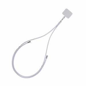 3mk EasyClip telefoni kaelapael, hall (hõbedased detailid)