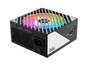 ASUS ROG Loki SFX-L 750W Platinum toiteplokk 20+4 pin ATX must, hõbedane