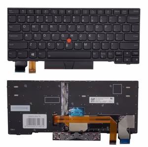 Keyboard LENOVO Thinkpad X13, koos Trackpoint, koos Backlight, US
