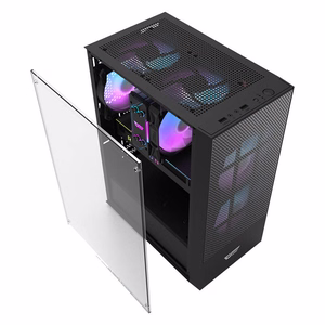 Darkflash A290 computer ümbris (must) + 3 fans