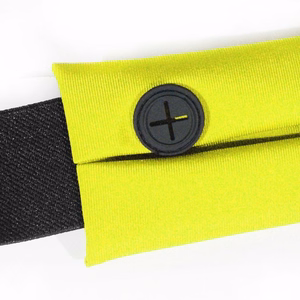 ART sport belt koos ümbris and light APS-01G roheline