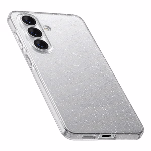 Spigen Liquid Crystal Glitter Ümbris for Samsung Galaxy S26 - Glitter and Clear