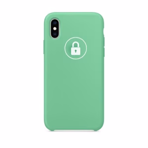 Phone Ümbris "Silicone Ümbris" jaoks iPhone X (XS) / Spearmint / in package