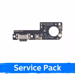 Laadimispesa ühilduv Xiaomi Redmi Note 13 5G flex'iga / Plata (Service Pack)