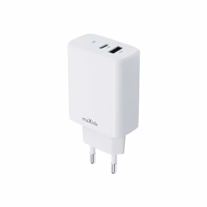 Maxlife MXTC-10-30AC PD QC laadija 1x USB-C 1x USB 30W valge
