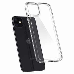 Spigen Ultra Hybrid iPhone 11 ümbris - läbipaistev