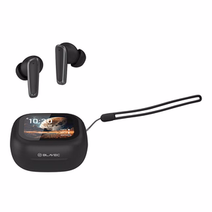 Blavec Bluetooth TWS Kõrvaklapid BW-07 Live LCD ekraaniga (BW07L-B) mustad
