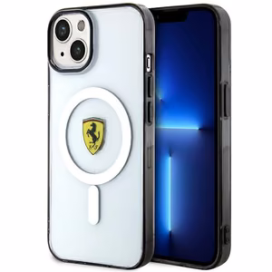 Ferrari FEHMP14MURKT iPhone 14 Plus 6.7" läbipaistev/läbipaistev hardcase Outline Magsafe