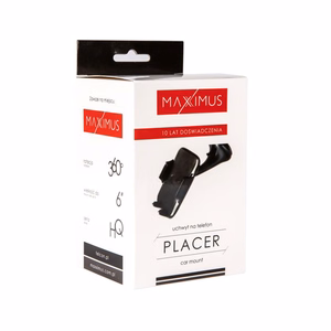 CAR HOLDER MAXXIMUS PLACER  BLACK