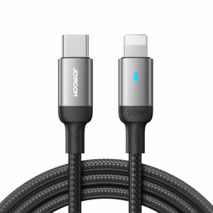 USB kaabel Joyroom S-CL020A10 must Type-C / Lightning 120cm (kuni 20W)