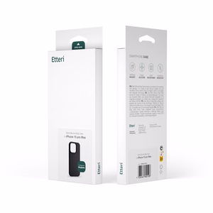 Etteri Силиконовый Mag Чехол для iPhone 17 Pro Max чёрный