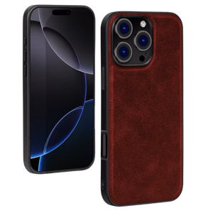 Чехол для телефона X-Level "Earl III Collection" для Apple iPhone 16 Pro красный