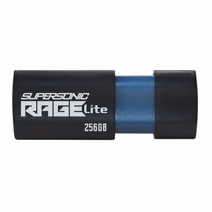 USB mälupulk PATRIOT Rage Lite 512GB 120 MB/S USB 3.2 sissetõmmatav must (PEF512GRLB32U)