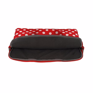 Wonder Sleeve Laptop 15-16 inches red polka-dot